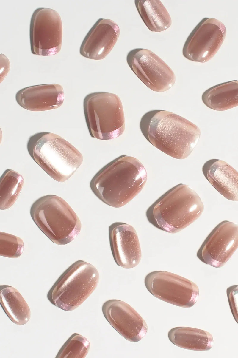 Bonmuz Press-On Nails Prism Quartz