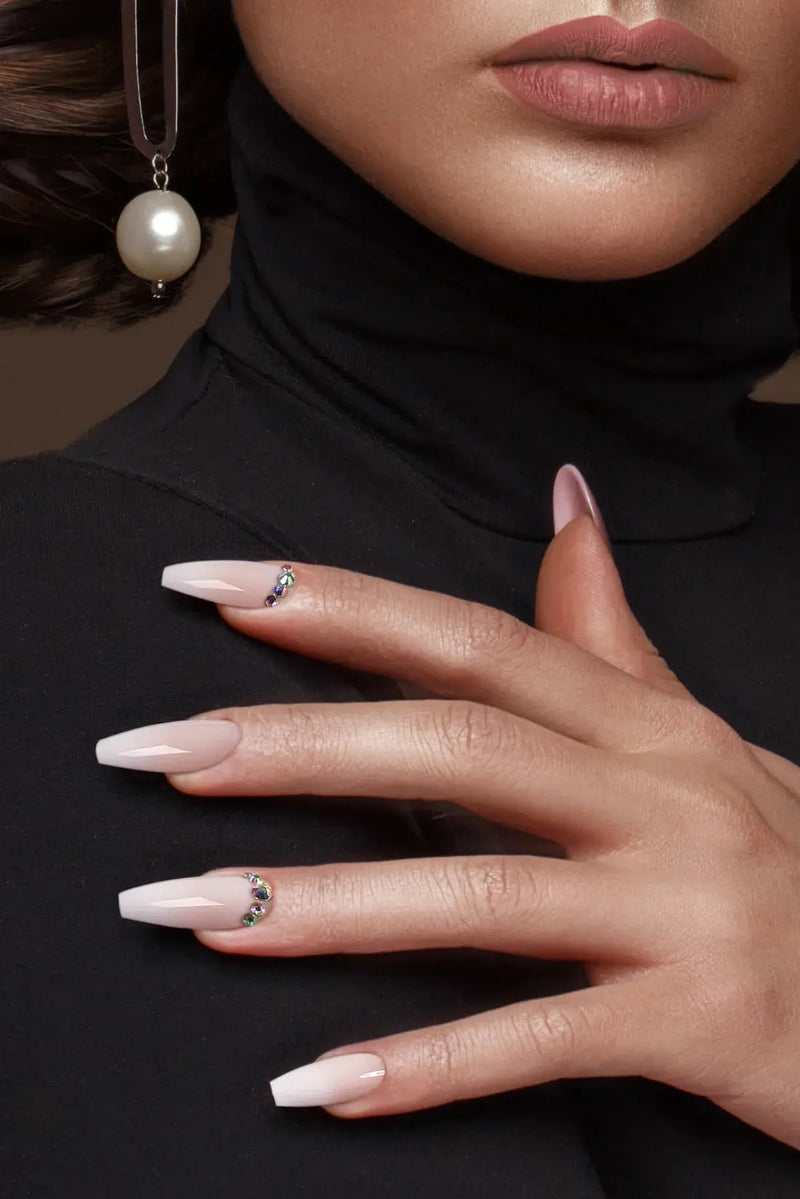 Bonmuz Press-On Nails Strawberry Mousse