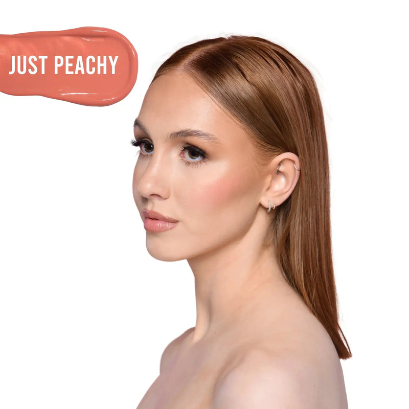 BPerfect The Cheek Matte Liquid Blush Just Peachy