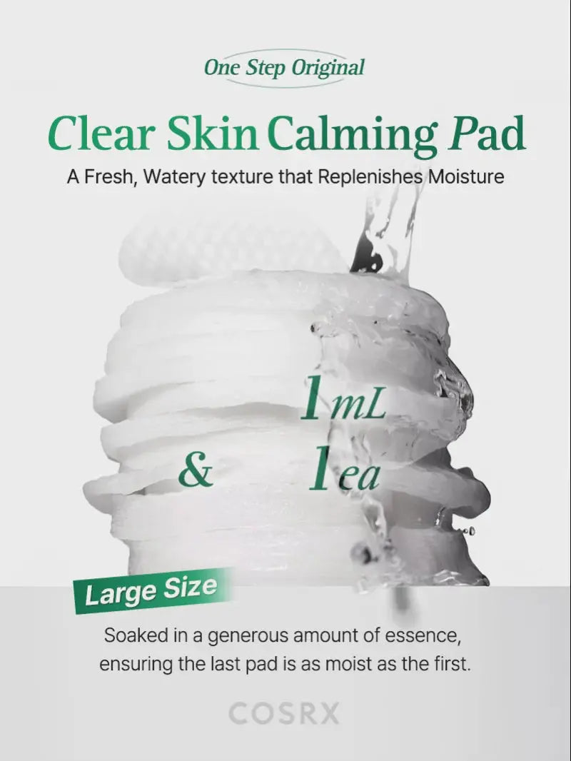 COSRX One Step Original Clear Skin Calming Pad