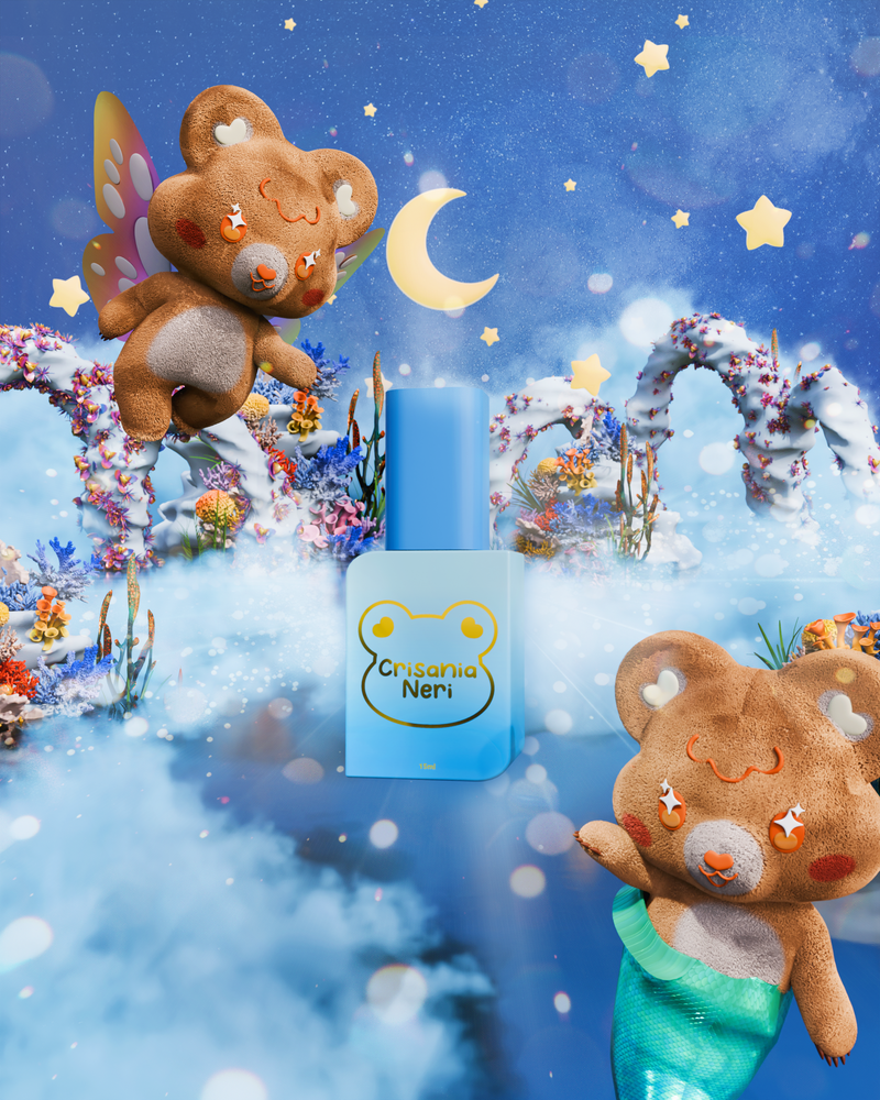 Crisania Neri Sea x Sky Magnetic Cat Eye Gel Polish Moonbeam