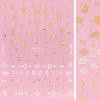3D Embossed Nail Art Sticker Celestial Element