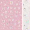 Bejeweled Nail Art Sticker Dreamy Ribbon Bows
