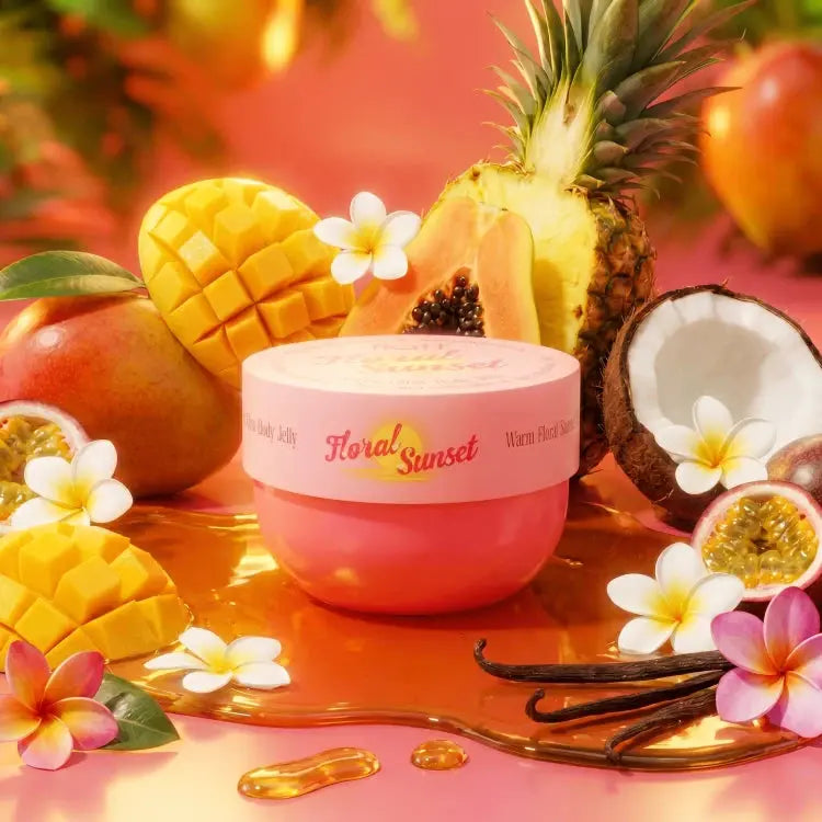 Fluff Glowy Body Jelly Floral Sunset