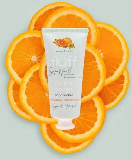 Fluff Sorbet Hand Cream Orange & Vanilla