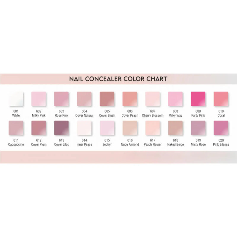 Glamlac Ruber Base Nail Concealer Cherry Blossom #607 15 ml