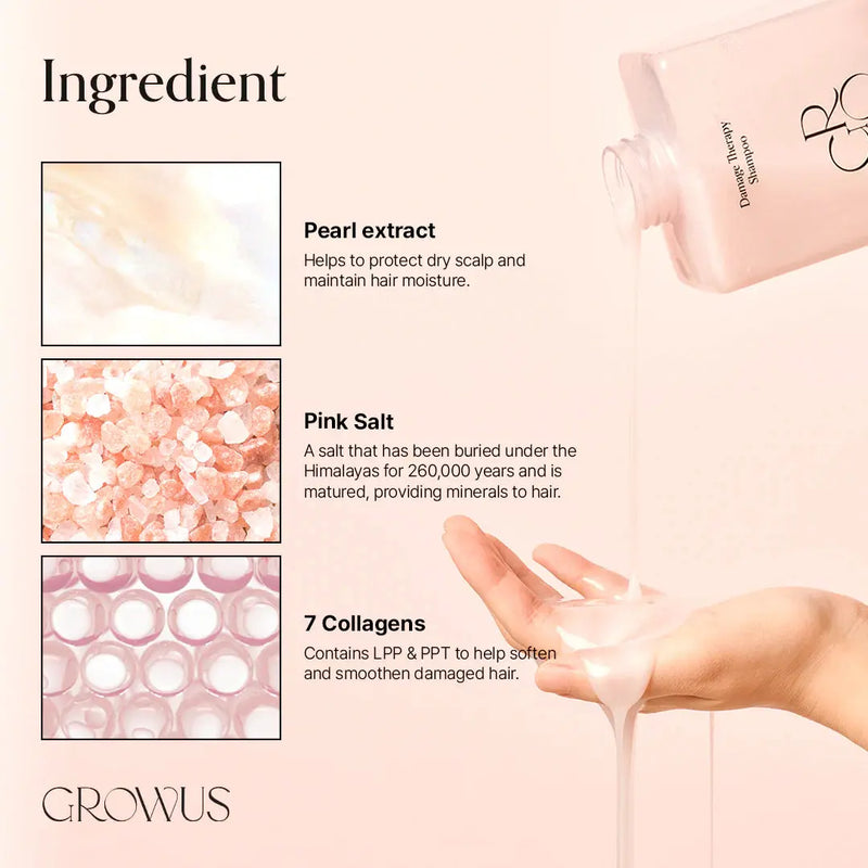 GROWUS Damage Therapy Shampoo EX