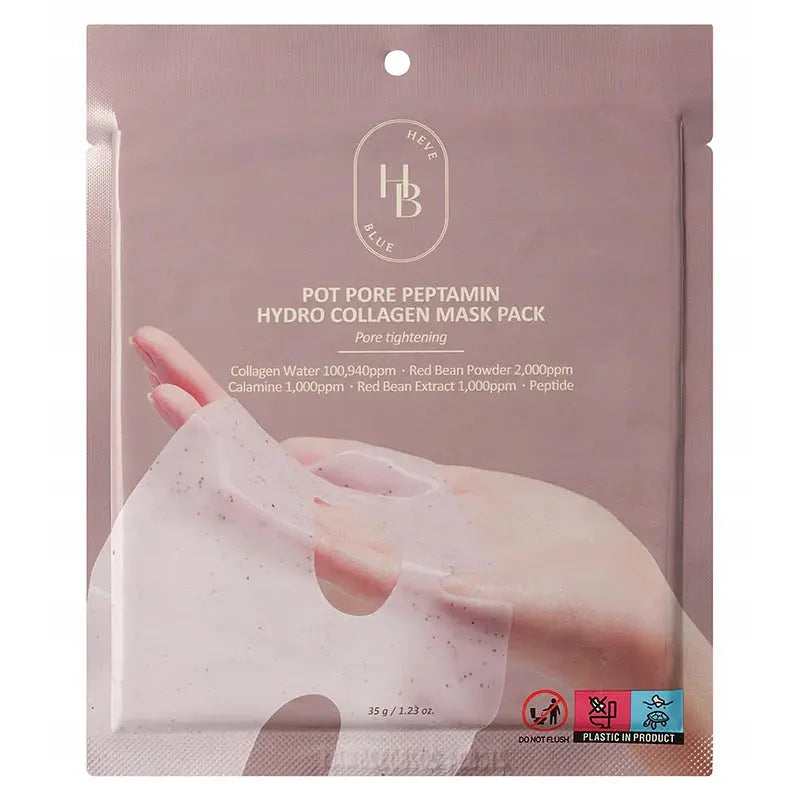 Heveblue Pot Pore Peptamin Hydro Collagen Mask