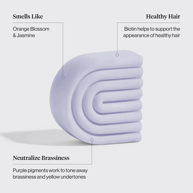 Kitsch Neutralizing Purple Toning Shampoo & Conditioner Bar Set