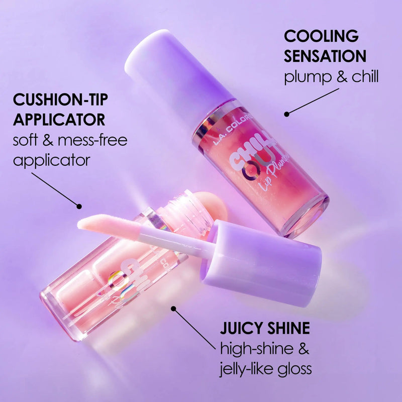 LA Colors Chill Out Lip Plumper Glassy