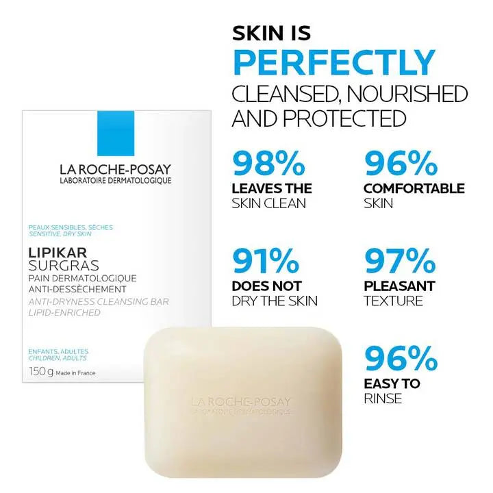 La Roche-Posay Lipikar Surgras Soap Bar