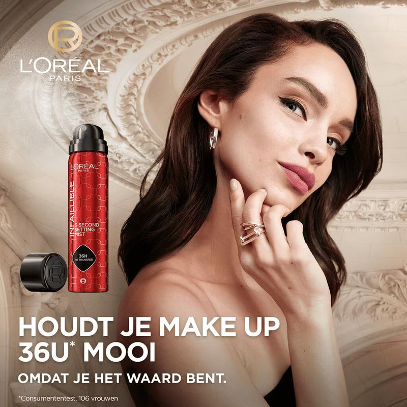 L'Oréal Paris Paris Infaillible Setting Spray Jumbo