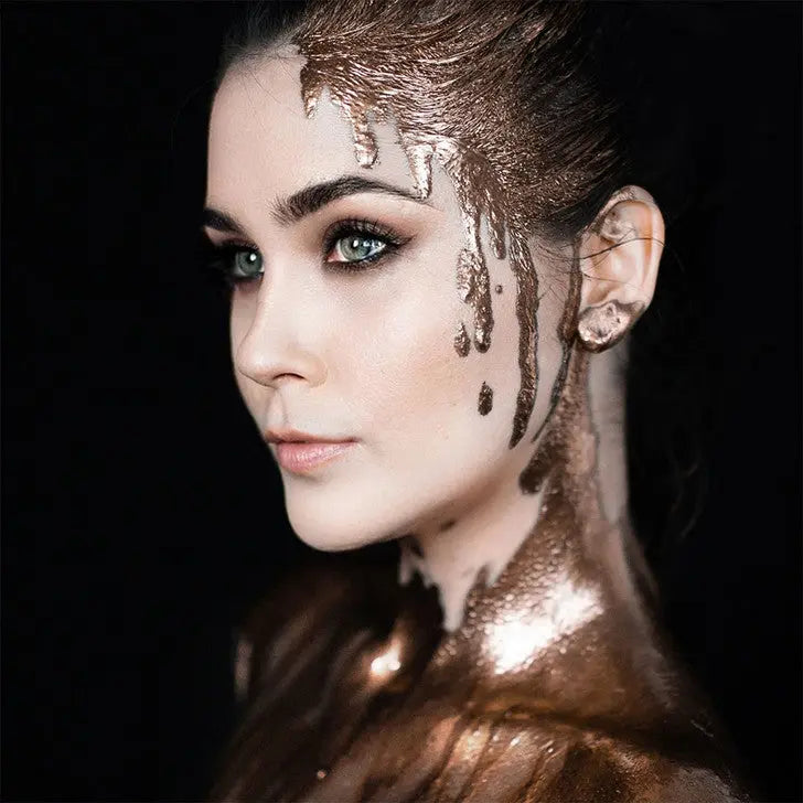Mehron Makeup Metallic Powder Bronze