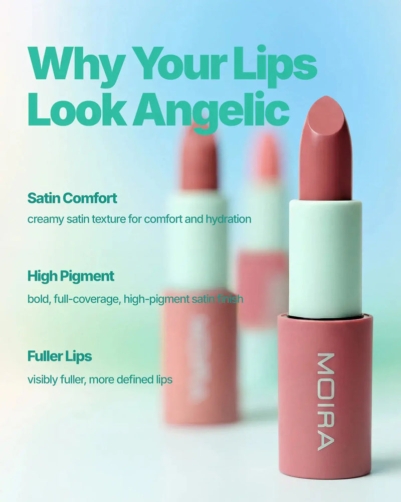 Moira Angel Satin Lipstick 004 Heaven
