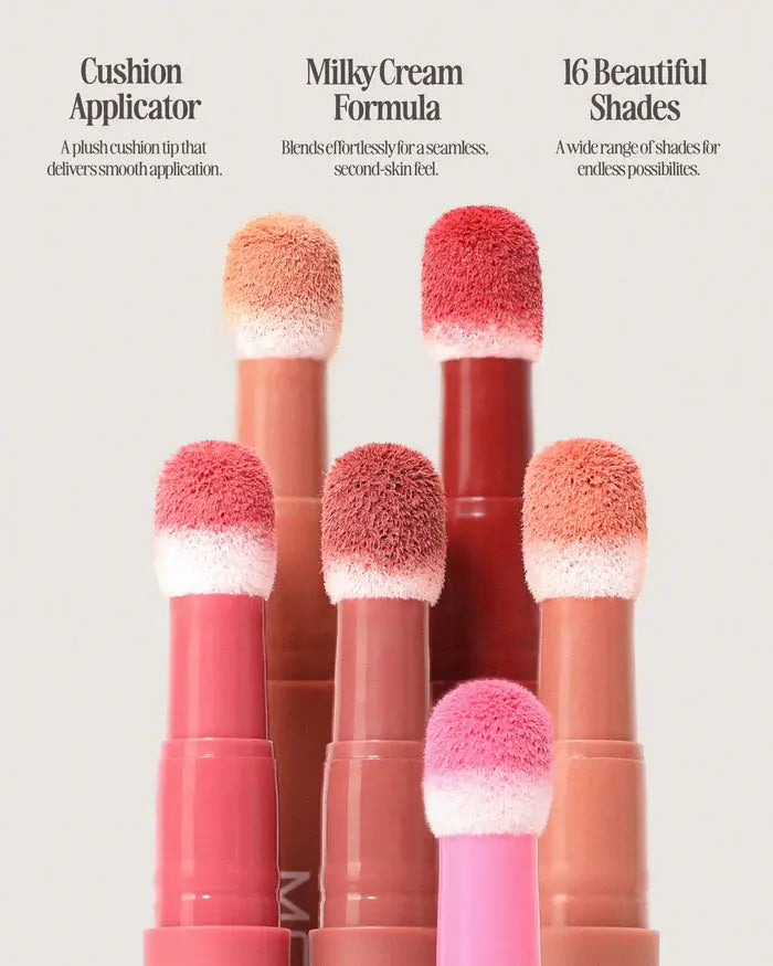 Moira Cushion Kiss Lip Cream 009 Tulle Magenta