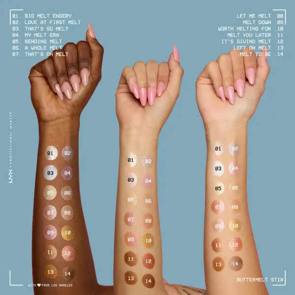 NYX Professional Makeup Buttermelt Highlighter Stix That's On Melt
