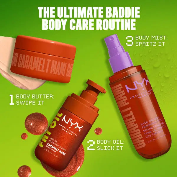 NYX Professional Makeup Fat Oil Caramelt Mami Body Oil