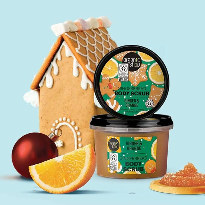 Organic Shop Body Scrub Gingerbread