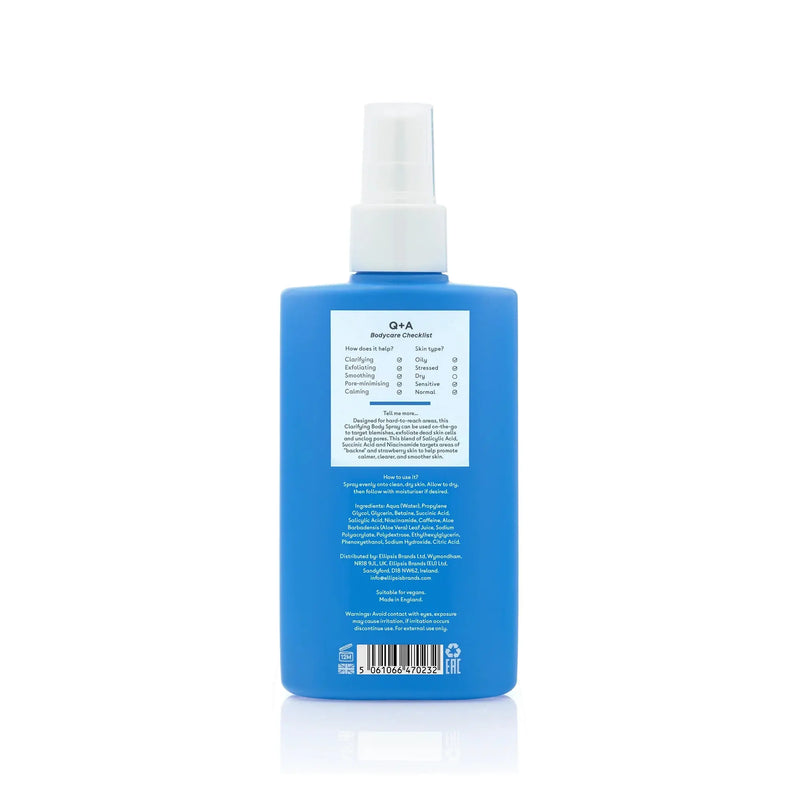 Q+A Salicylic Acid Body Spray