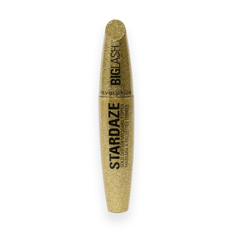 Revolution Big Lash Stardaze Hair & Brow Glitter Mascara Topper Stardust Gold