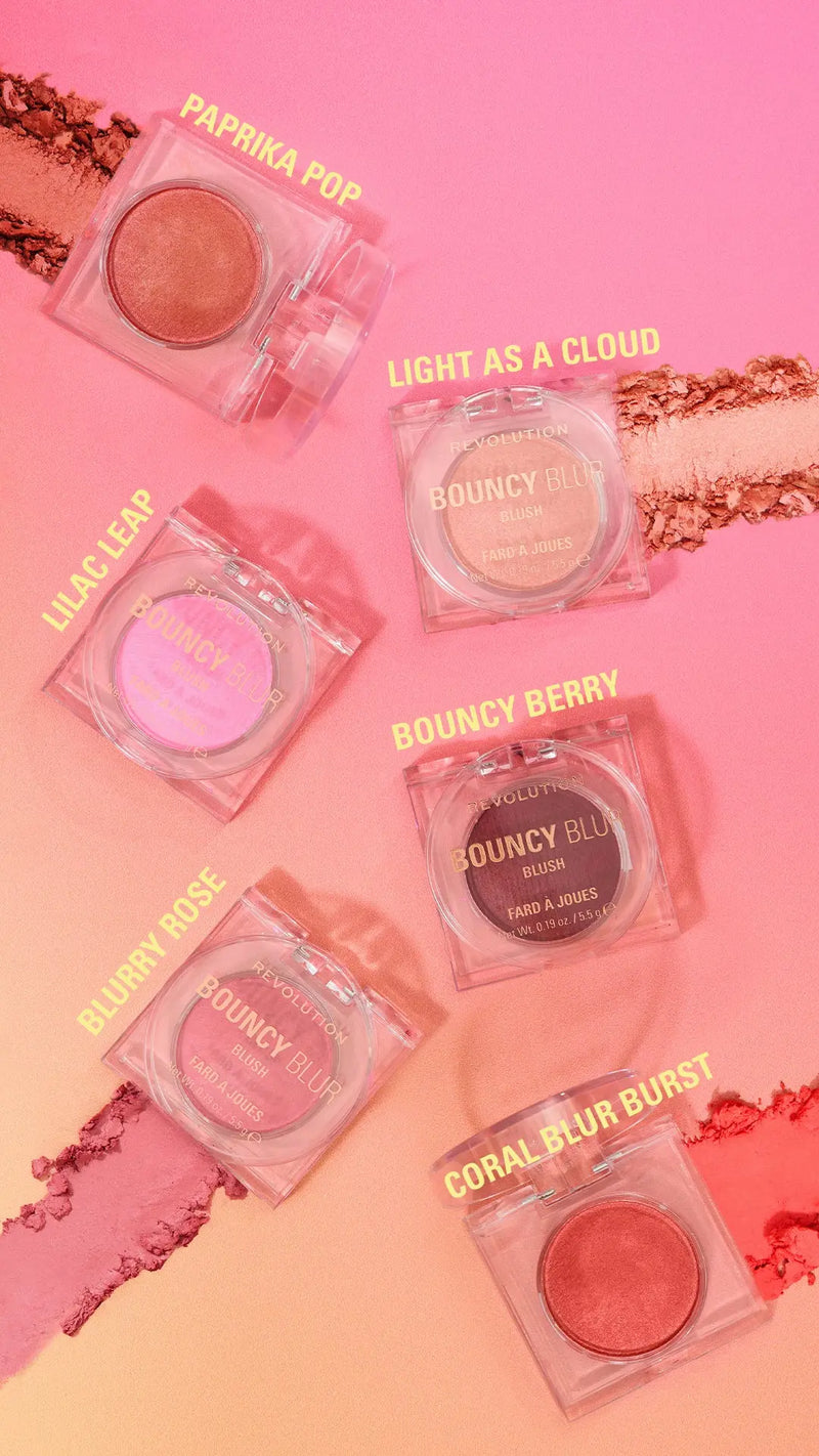 Revolution Bouncy Blur Blush Bubble Bounce Lilac Pink