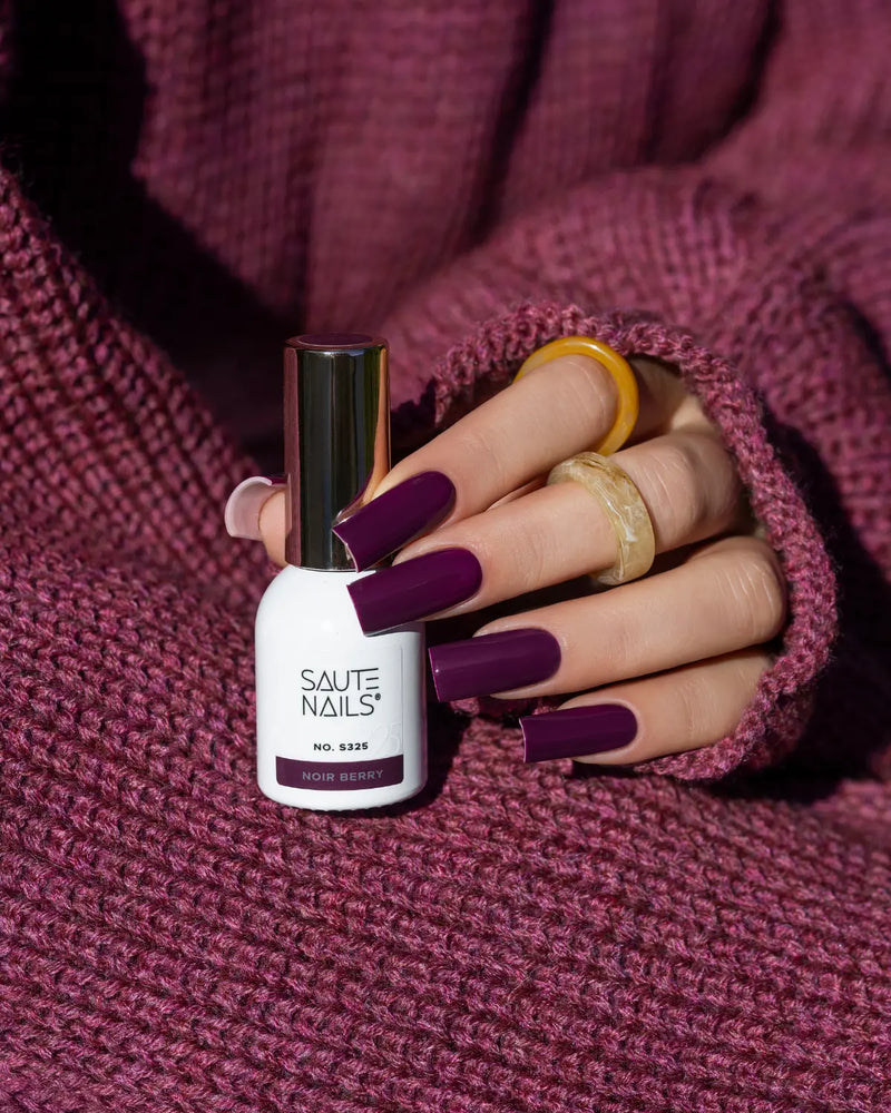 Saute Nails UV Gelpolish S325 Noir Berry