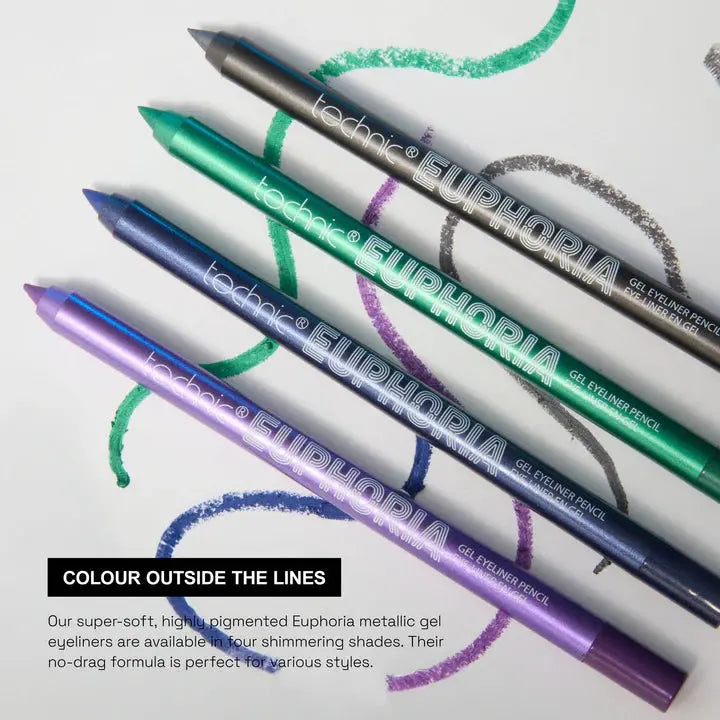 Technic Euphoria Gel Eyeliner Pencil Green