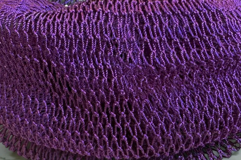 African Fabs African Net Sponge Sapo Purple
