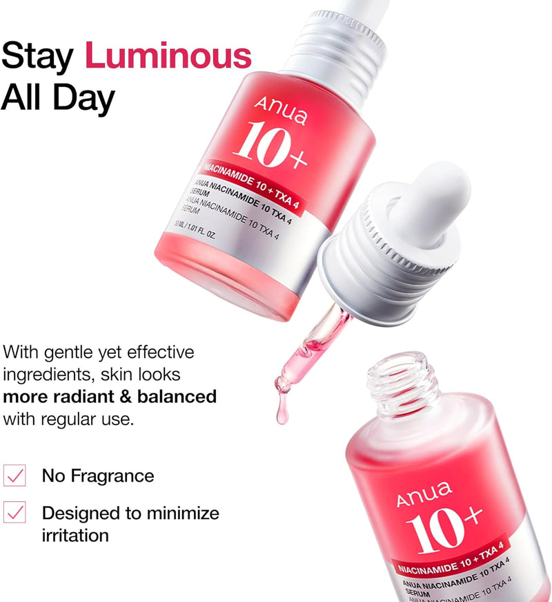 Anua Niacinamide 10% + TXA 4%  Dark Spot Correcting Serum