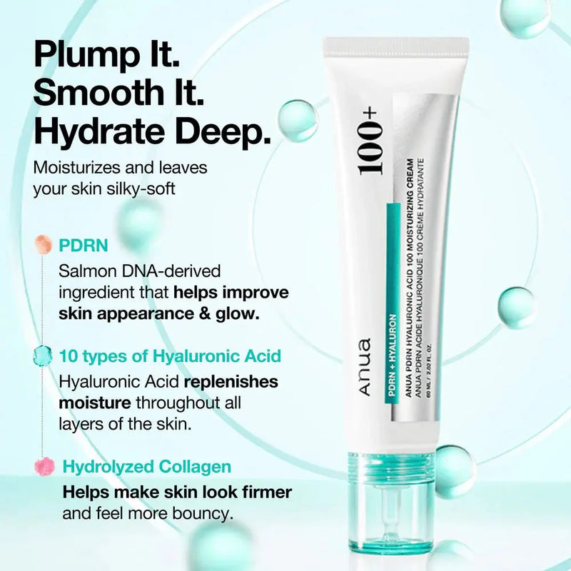 Anua PDRN Hyaluronic Acid 100 Moisture Cream