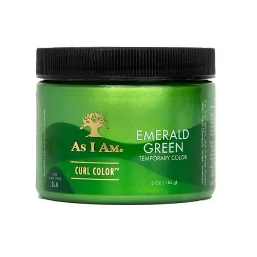 As I Am Curl Color Emerald Green