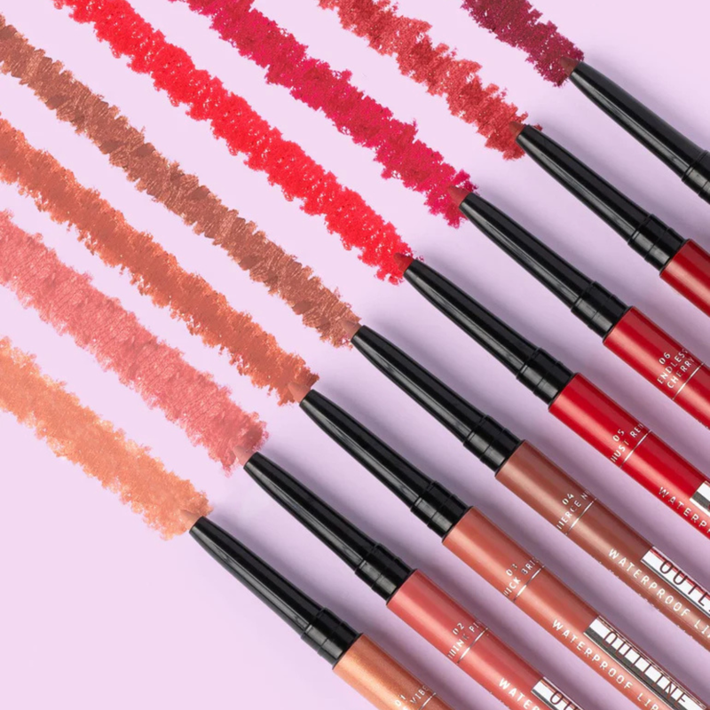 Astra Make Up Outline Waterproof Lip Pencil Endless Cherry