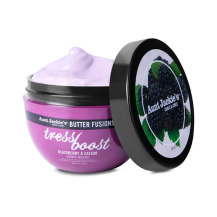 Aunt Jackie's Butter Fusions Tress Boost Blackberry & Castor