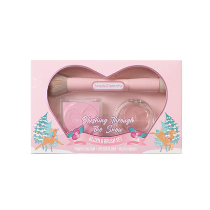 Beauty Creations Blushing Through The Snow Blush & Brush Set