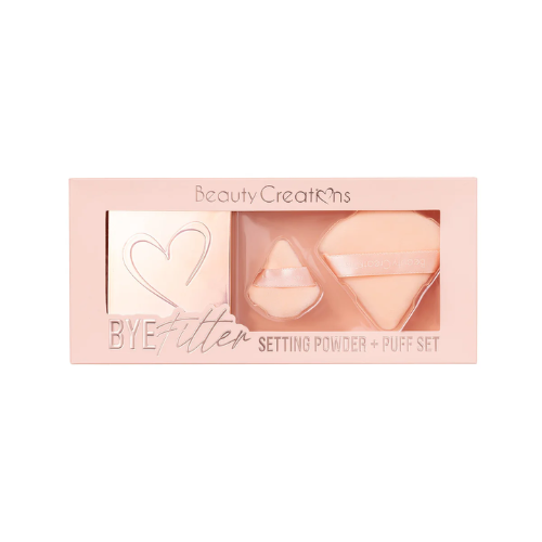 Beauty Creations Bye Filter Setting Powder + Puff Set