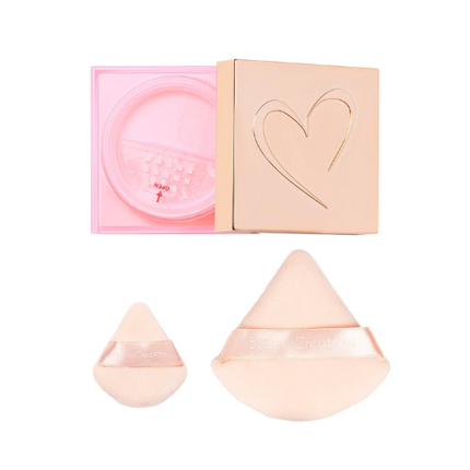 Beauty Creations Pink Cloud Setting Powder + Puff Set