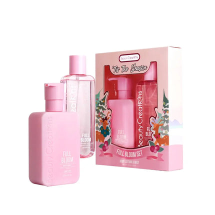 Beauty Creations Tis The Season Body Lotion & Mist Spray Set Full Bloom