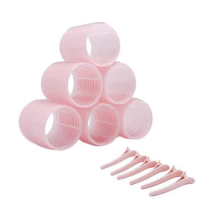 Boozyshop Hair Rollers & Clips 6 pc