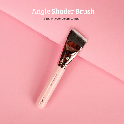 Boozyshop Pink & Rose Gold Angle Shader Brush