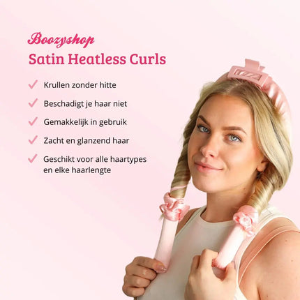 Boozyshop Satin Heatless Curls