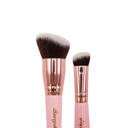 Boozyshop Soft Pink & Gold Multifunctional Blending Brush