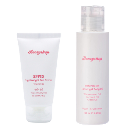 Boozyshop Tanning Essentials Set