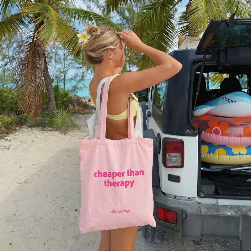 Boozyshop Tote Bag Pink