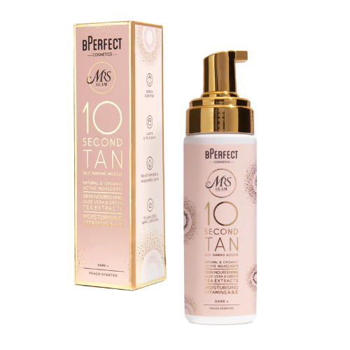 BPerfect x Mrs Glam 10 Second Tan Dark+