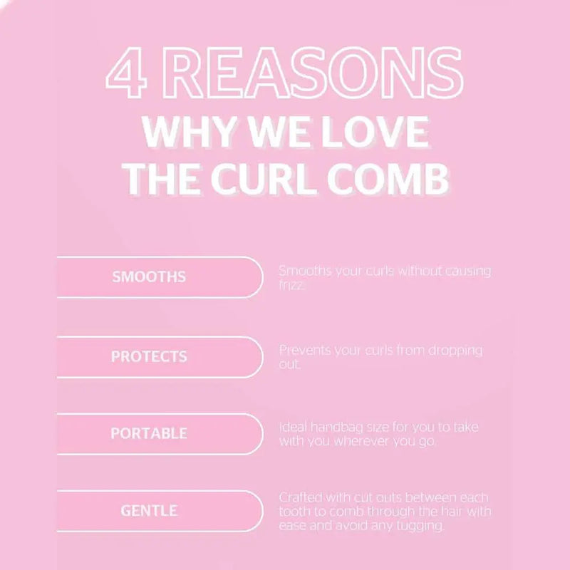 Brushworks Smoothing Curl Comb