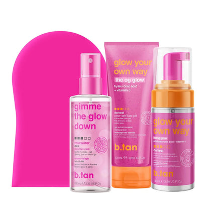 B.tan Glow Your Own Way Gift Set