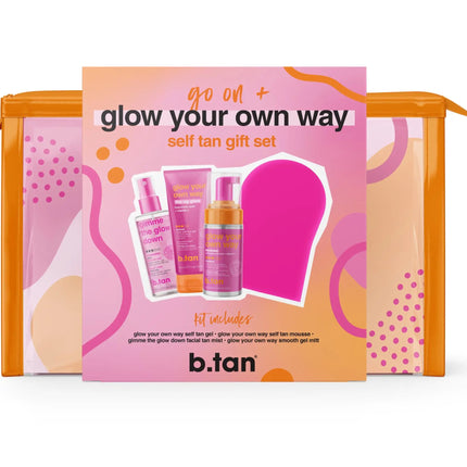 B.tan Glow Your Own Way Gift Set