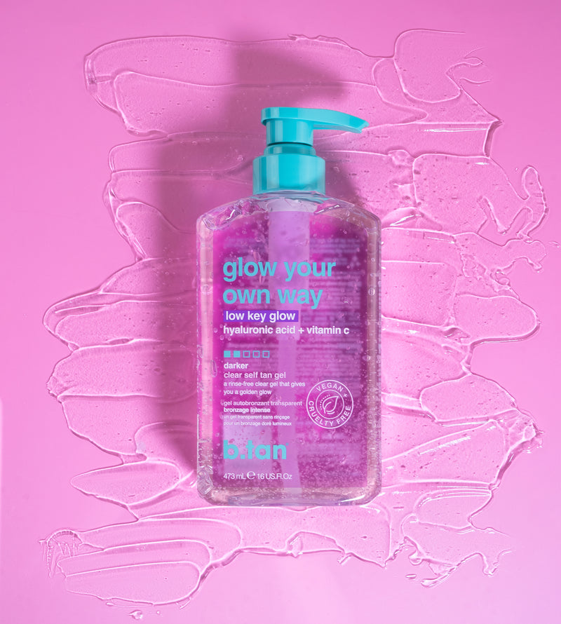 B.tan Glow Your Own Way Low Key Glow Self Tan Gel