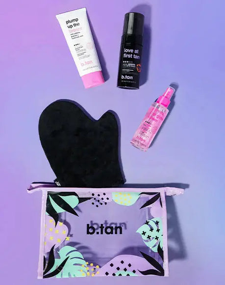 B.tan Love At First Tan Travel Gift Set