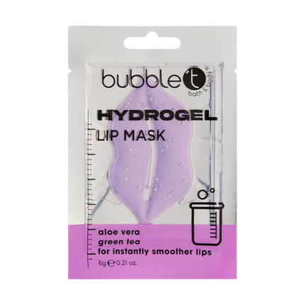 Bubble T Cosmetics Hydrogel Lip Patch With Aloe Vera & Green Tea